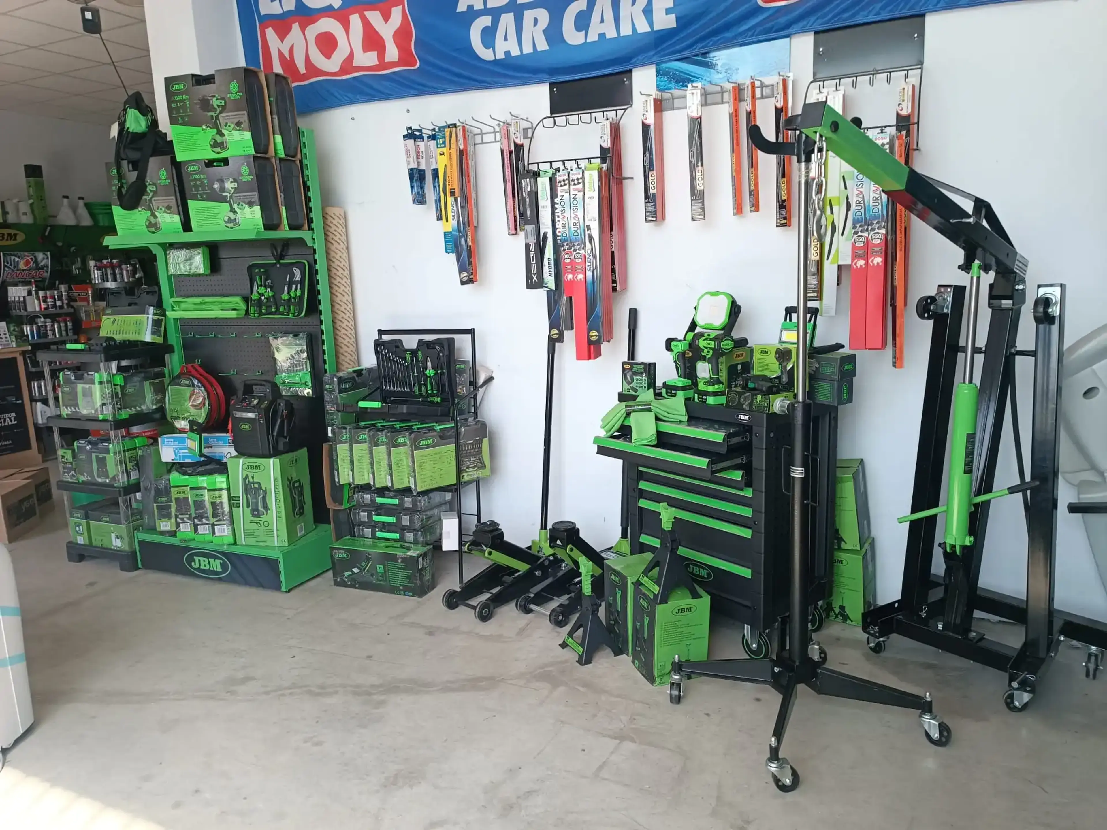 Tienda, recambios
